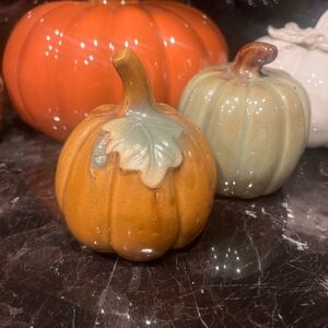 Ceramic Pumpkin Decor